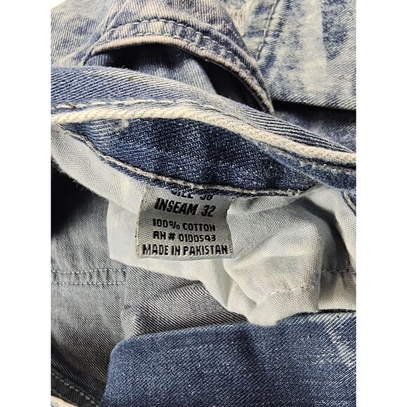 Evolution‎ Jeans Men's Size 36. Stone Washed Distressed Y2K Denim. - Picture 5 of 10